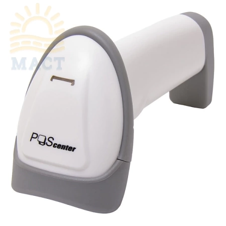 Сканеры штрих-кодов POScenter HH 2D HD ручной USB, белый - фото